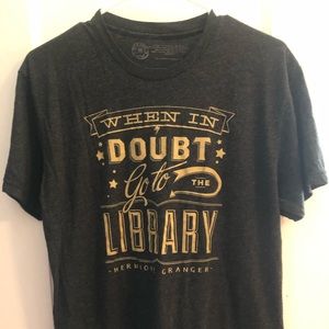 Medium Harry Potter Hermione Tee gray Out of Print